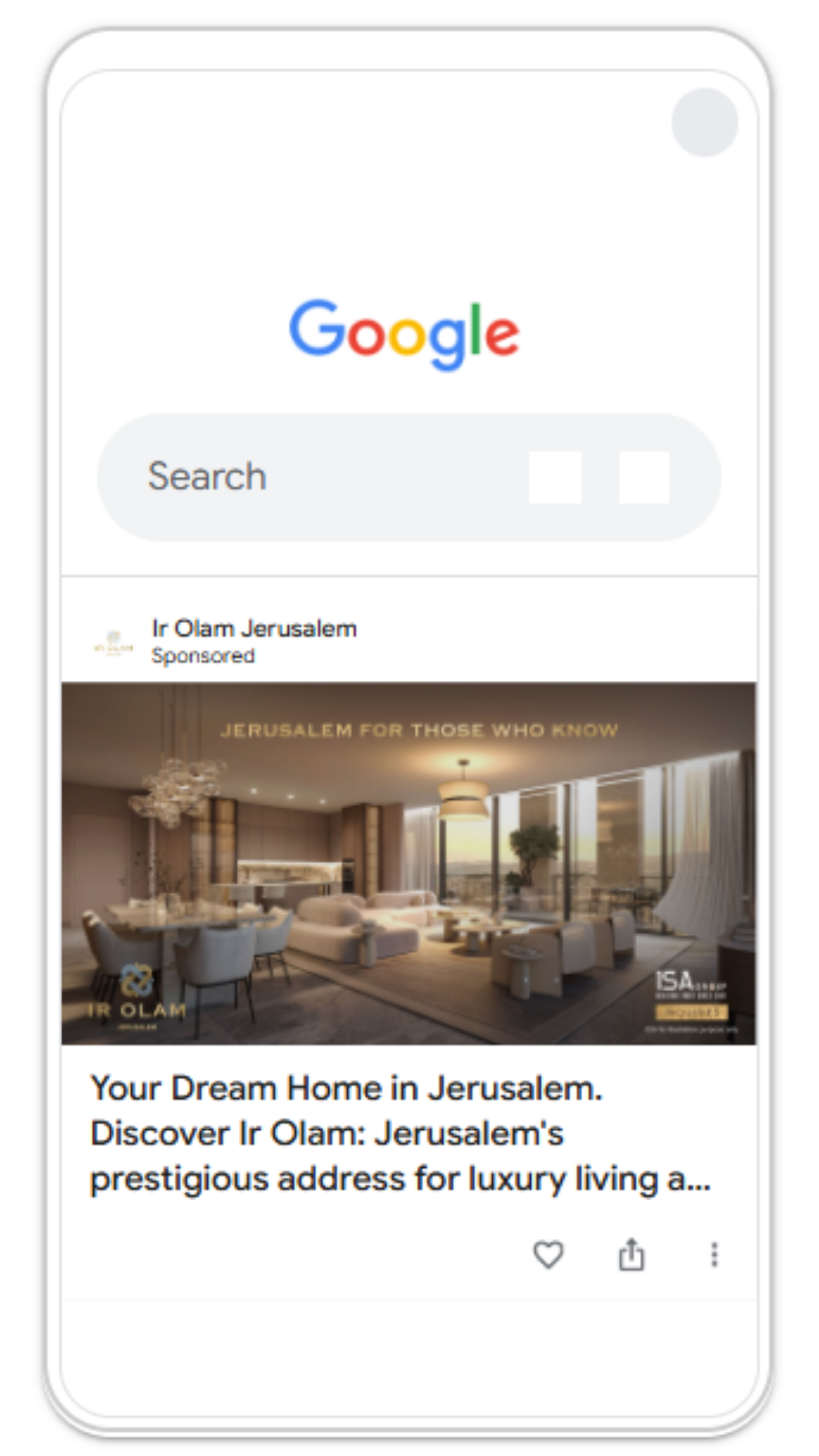 מודעה ב-Discovery 1