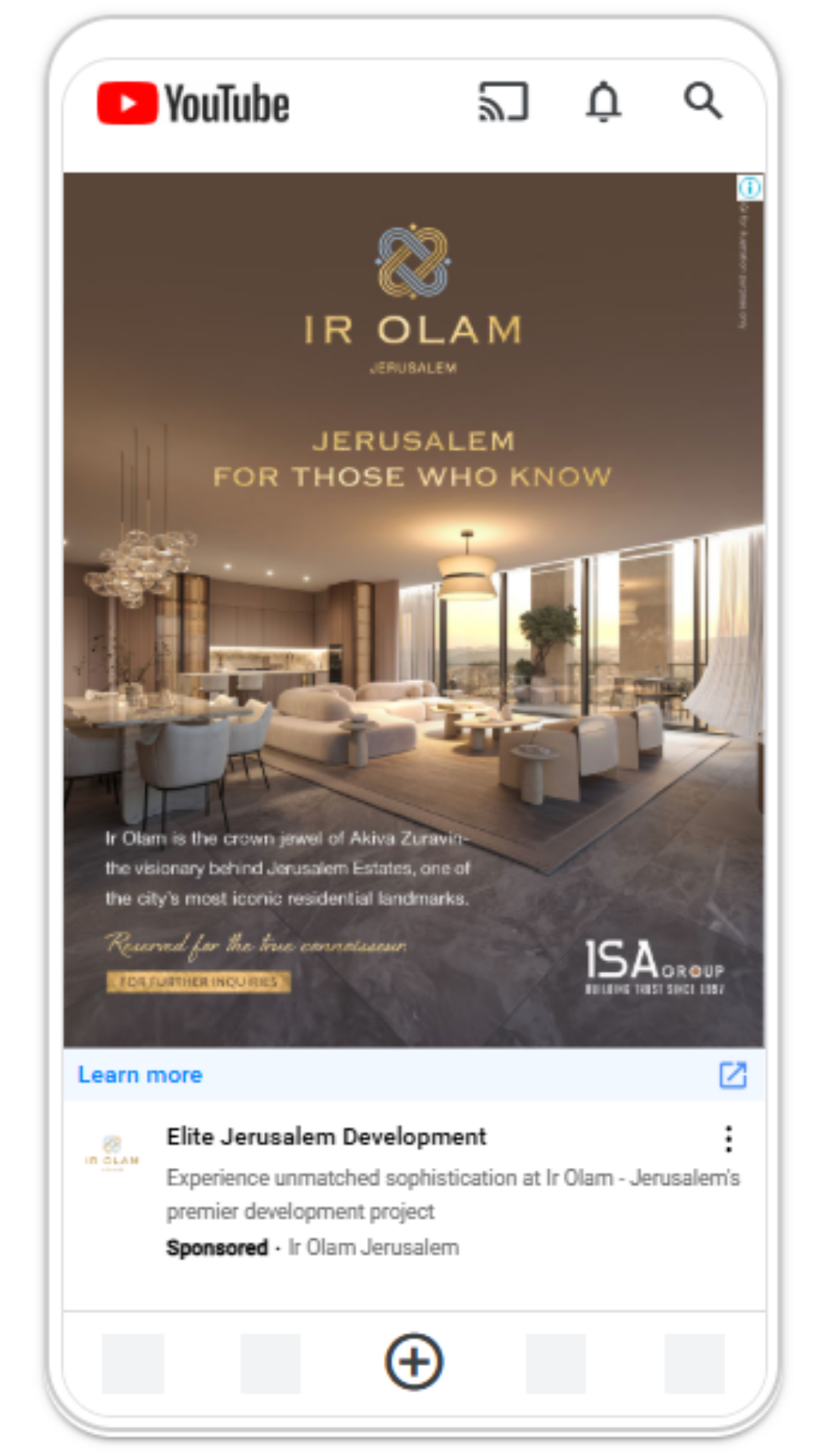 מודעה ב-YouTube 3